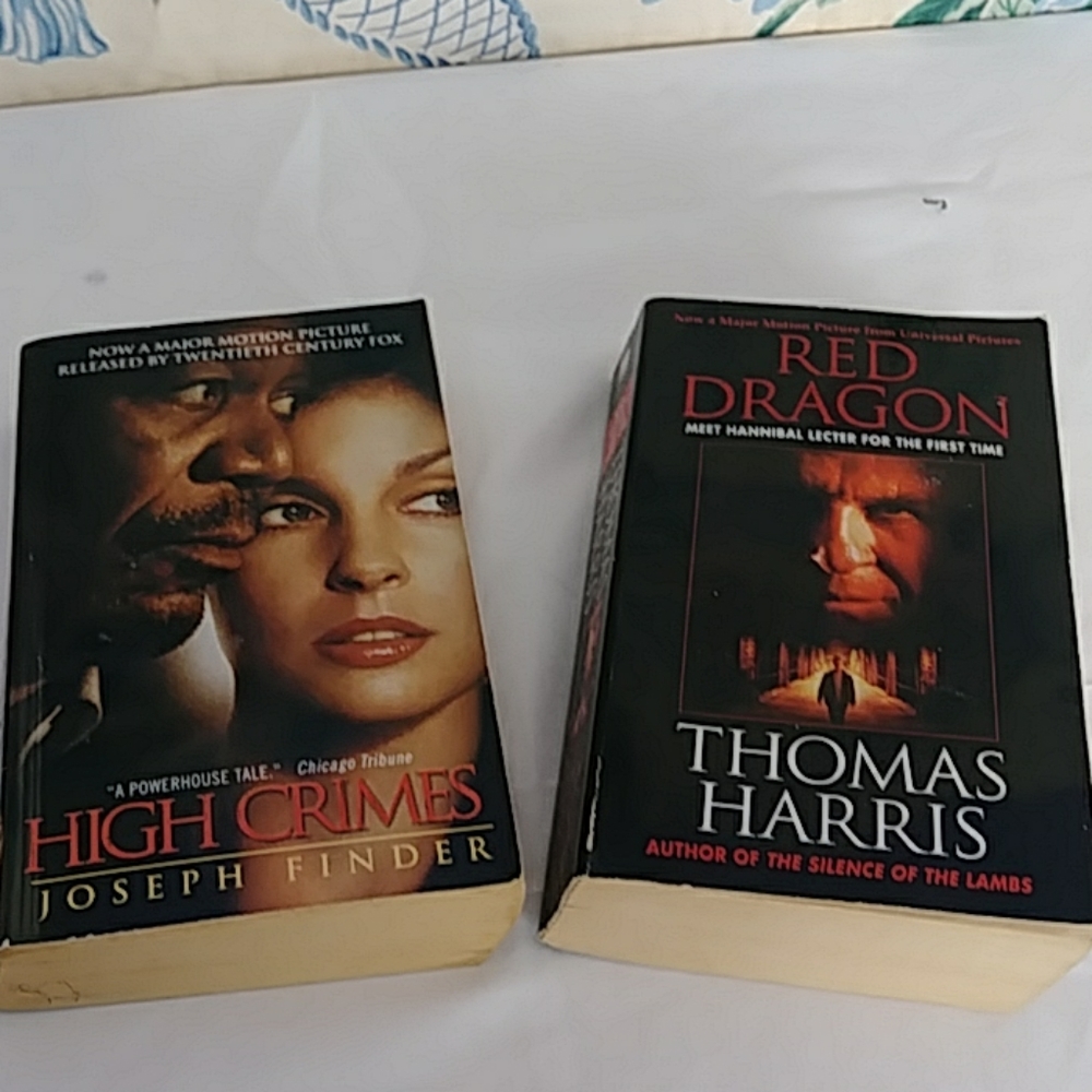 Two crime paperbacks